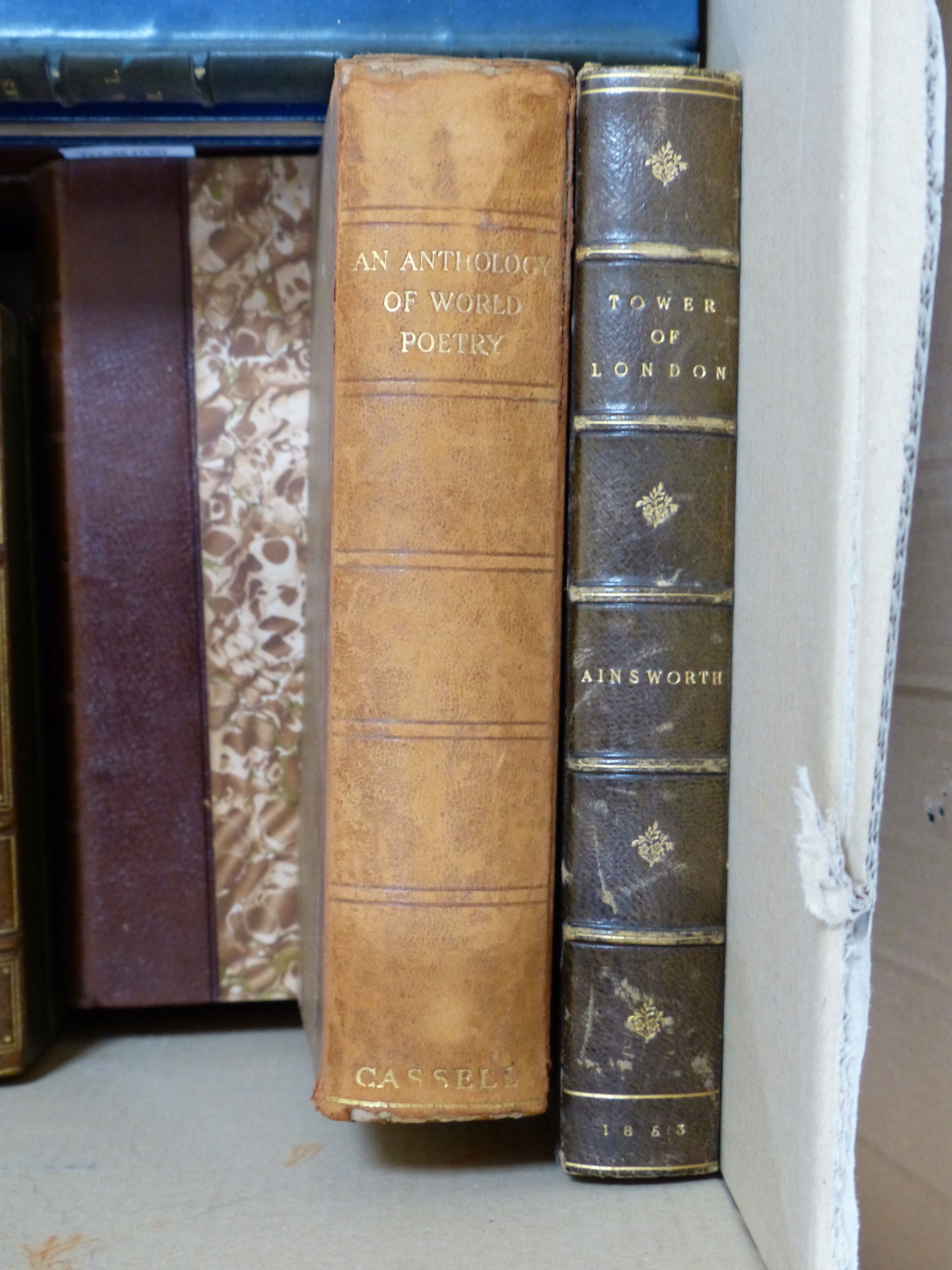 Literary Bindings, including the Works of Thackeray